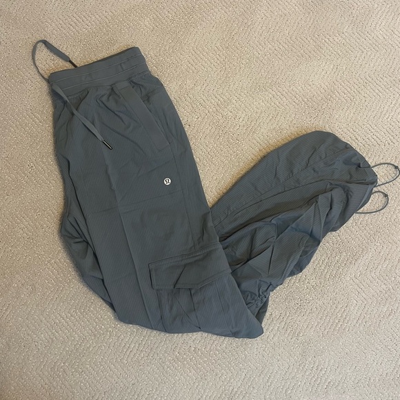 lululemon athletica Pants - Lululemon Dance Studio Relaxed-Fit Mid-Rise Cargo Pant Green